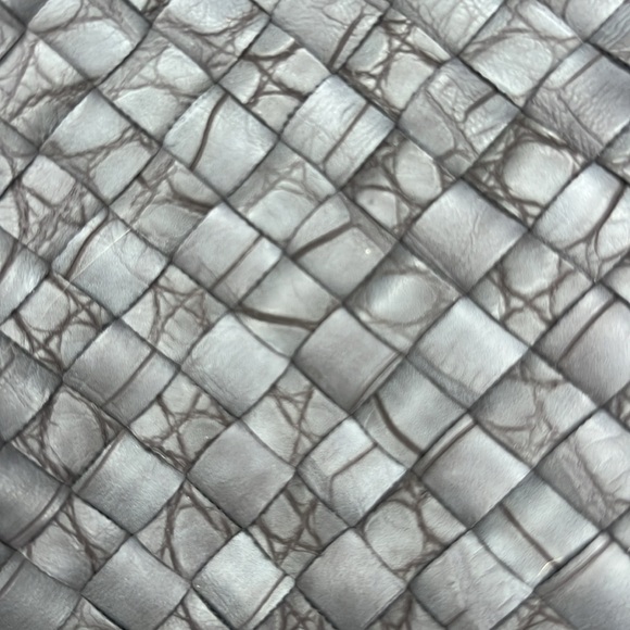 Coldwater Creek shoulder bag textured woven charcoal gray - Picture 11 of 11